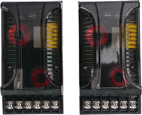 1 زوج سيارة الصوت كروس ، 2 طريقة سيارة الصوت كروس حماية التيار الزائد العالمي تبديد الحرارة المتكلم تردد مقسم in Kuwait