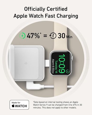 محطة شحن قابلة للطي Anker MagGo 3 في 1 MagSafe-Compatible Qi2 15W in Kuwait