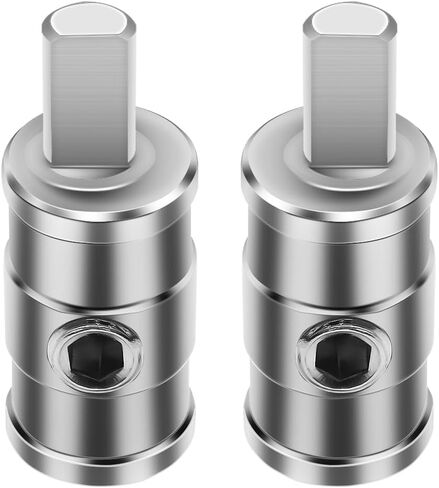Recoil WI4P Amplifier Power Ground Wire Input Brass 4 Gauge to 4 Gauge with Red Black Silicon Covers, Marine-Grade Satin Chrome Finish, Pair in Saudi Arabia
