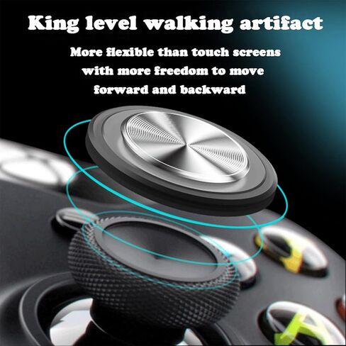 HOMEMO 1 قطعة عصا تحكم لعبة مستديرة للهاتف المحمول الروك زر معدني تحكم الهاتف الذكي شفط كأس غمبد in Kuwait