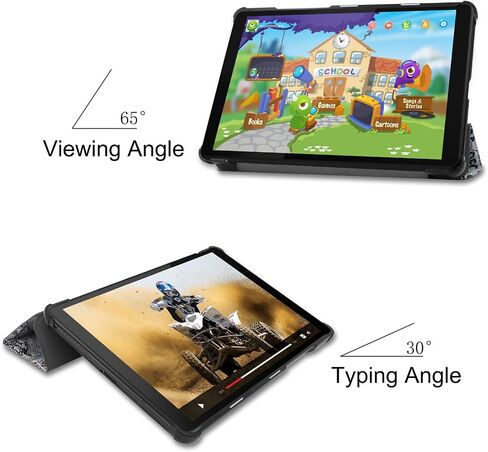 Gylint Lenovo Tab M8 TB-8505F Case, Smart Case Trifold Stand Slim Lightweight Case Cover for Lenovo Tab M8 HD/FHD TTB-8705F / TB-8705N / TB-8505F / TB-8505X / TB-8505FS Tablet Baby Blue in Saudi Arabia