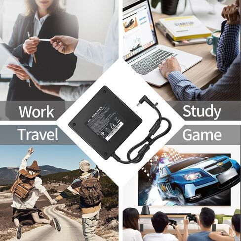 محول تيار متردد جديد بقدرة 330 وات متوافق مع HP Omen 17-ck1021nr 17-ck1111nr 17-ck0010nr 17-ck0000 17-ck0065cl M34603-001 M34531-003 ADP-330BB BF رأس صغير للكمبيوتر المحمول 4.5 مم 19.5 فولت 16.92 أمبير in Kuwait