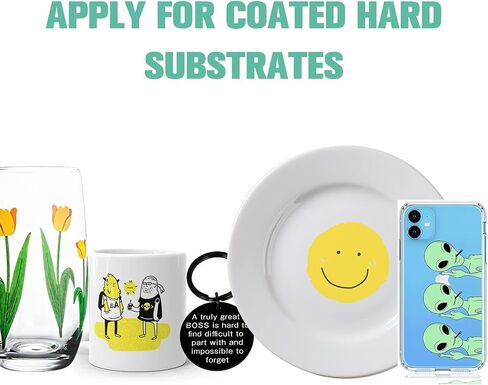 SLANZVAL 250ml Sublimation Coating for Ceramics, Mugs, Phones case, Metal, Wood, Glass, Leather, Tumbler, All Hard Surfaces Sublimation Spray with high Gloss Finish, Waterproof and Super Adhesion in Saudi Arabia
