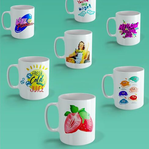 SLANZVAL 250ml Sublimation Coating for Ceramics, Mugs, Phones case, Metal, Wood, Glass, Leather, Tumbler, All Hard Surfaces Sublimation Spray with high Gloss Finish, Waterproof and Super Adhesion in Saudi Arabia