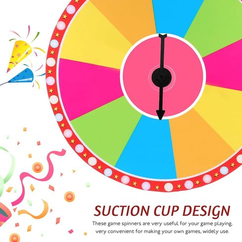 AGFELO 10pcs Arrow Game Spinners 3.9 Inch Plastic Rotating Arrow Spinner for School Students Teaching Classroom Board Table Activity Tool Black in Kuwait