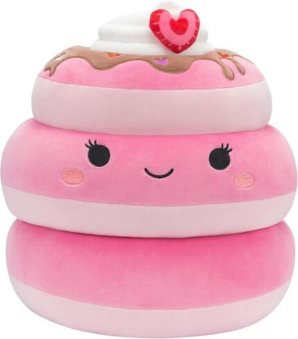 Squishmallows Original 12-Inch Shelly Pink Strawberry Pancakes - Official Jazwares Plush in Saudi Arabia
