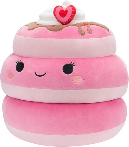 Squishmallows Original 12-Inch Shelly Pink Strawberry Pancakes - Official Jazwares Plush in Saudi Arabia