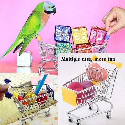 5 قطع من عربة التسوق الصغيرة، عربة يد صغيرة للسوبر ماركت، عربة تسوق، عربة تسوق، وضع عربة تخزين مكتب، العاب زينة in Kuwait