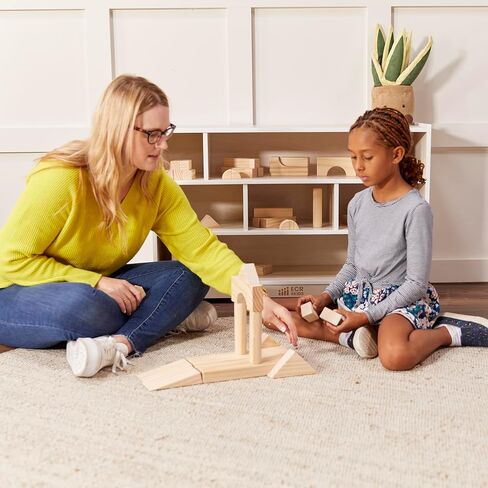 عربة تخزين متنقلة من ECR4Kids، متوسطة الحجم، أثاث للفصل الدراسي، طبيعية in Kuwait