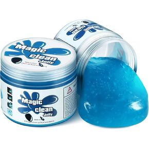 DNA MOTORING TOOLS-00151 Car Cleaning Jelly Auto Detailing Tool Universal Car Clean Gel Auto Interiors Home & Office Electronics Cleaning,Blue