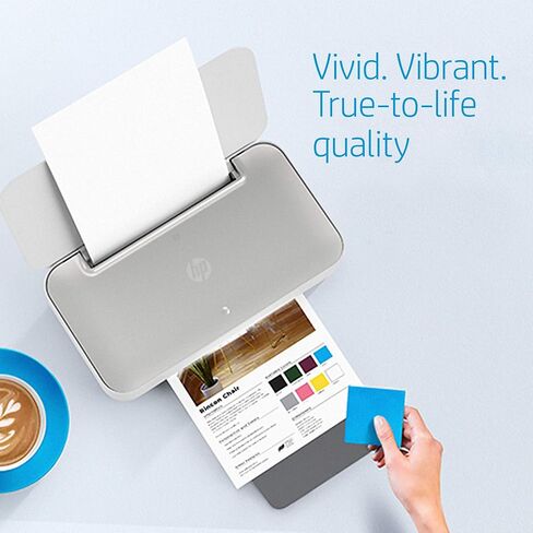 طابعة HP Tango الذكية اللاسلكية - الطباعة عن بعد عبر الهاتف المحمول، المسح الضوئي، النسخ، حبر HP الفوري، تعمل مع Alexa (2RY54A)، أبيض in Kuwait