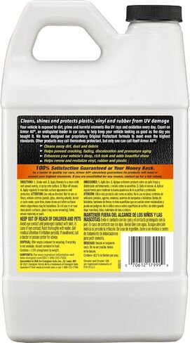 Armor All Protectant, Original Protectant Car Interior Cleaner with UV Protection to Fight Cracking & Fading, 32 Oz in Saudi Arabia