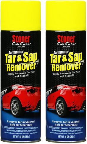Stoner Car Care 91154 10-Ounce Tarminator Tar, Sap, and Asphalt Remover Safe on Automotive Paint and Chrome on Cars, Trucks, RVs, Motorcycles, and Boats, Pack of 1 in Saudi Arabia
