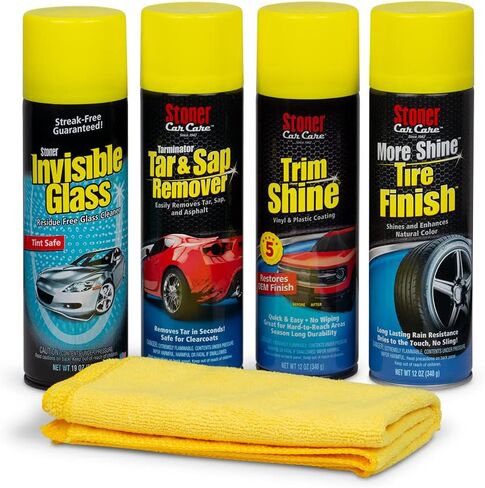 Stoner Car Care 91154 10-Ounce Tarminator Tar, Sap, and Asphalt Remover Safe on Automotive Paint and Chrome on Cars, Trucks, RVs, Motorcycles, and Boats, Pack of 1 in Saudi Arabia
