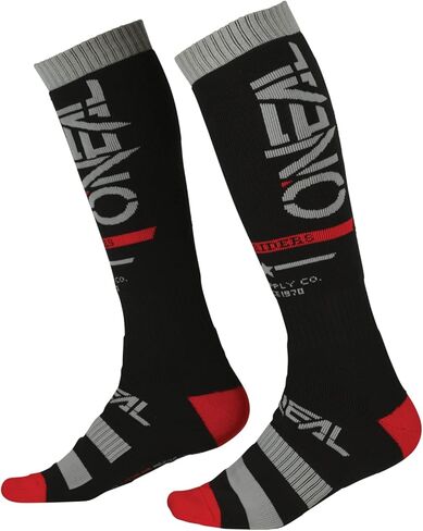 O'Neal mens Tall Socks Pro MX Sox Squadron, Black in Saudi Arabia