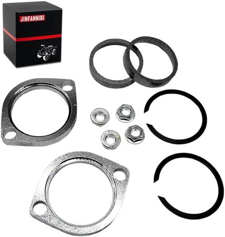 JINFANNIBI Flange Kit for Harley Davidson 1984-2020 Touring Dyna Softail Sportster Evolution Big Twin Evolution and Twin Cam Models XL883 XL1200 in Kuwait