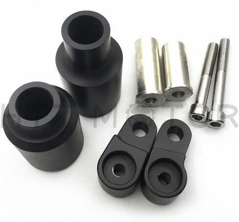 HTTMT MT219-016-BK Long Extended Frame Slider Crash Compatible with 2003 2004 2005 2006 Cbr 600Rr Black in Saudi Arabia