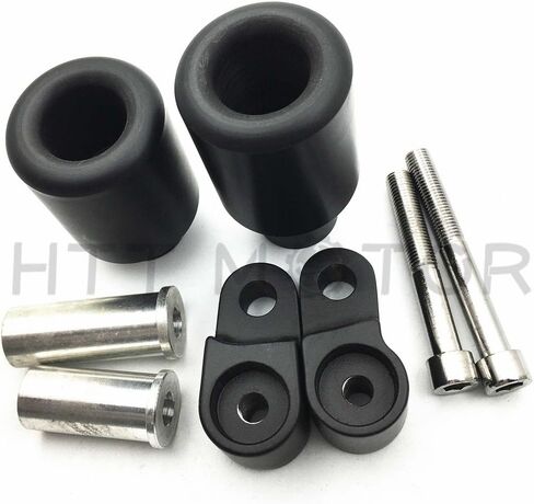 HTTMT MT219-016-BK Long Extended Frame Slider Crash Compatible with 2003 2004 2005 2006 Cbr 600Rr Black in Saudi Arabia