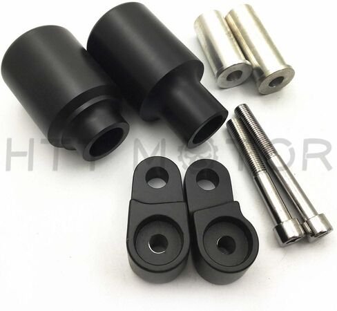 HTTMT MT219-016-BK Long Extended Frame Slider Crash Compatible with 2003 2004 2005 2006 Cbr 600Rr Black in Saudi Arabia
