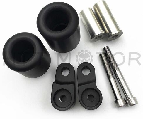 HTTMT MT219-016-BK Long Extended Frame Slider Crash Compatible with 2003 2004 2005 2006 Cbr 600Rr Black in Saudi Arabia