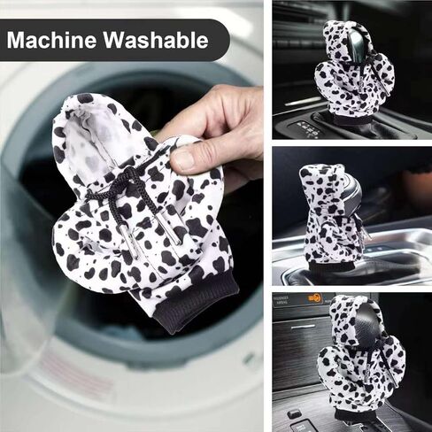 ZHSMS Gear Shift Hoodie، غطاء رأس عالمي لناقل الحركة، غطاء رأس ناقل الحركة المضحك، 4.76 بوصة تزيين عصا ناقل الحركة للسيارة (مموه) in Kuwait