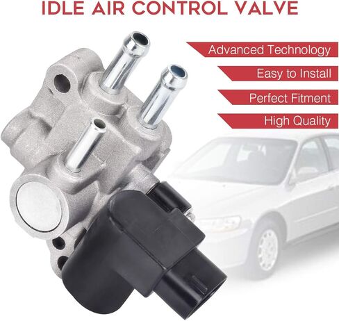 صمام التحكم في الهواء IACV لسيارات هوندا اكورد 2.3L EX LX SE 36460PAAL21 AC271 AC4072 50524 IAC مع صمام تحكم في الخمول من ايدل in Kuwait