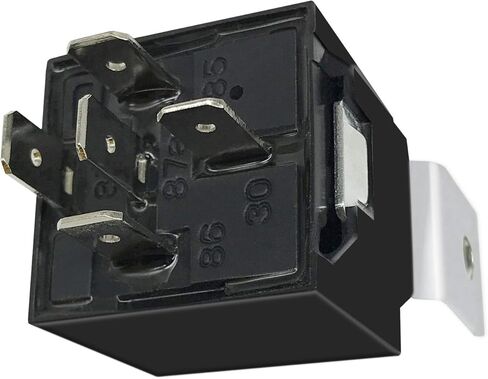 irhapsody 80/60Amp 12v 5-pin Relay Kit, spdt 12-Volt Bosch Style Automotive Relay with Heavy-Duty Pigtail, 6-Pack in Saudi Arabia