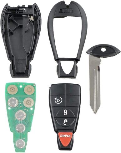 قطعتان بديلتان لجهاز إرسال التحكم عن بعد ومدخل السيارة بدون مفتاح وبدون مفتاح جديد يصلح لـ IYZ-C01C in Kuwait