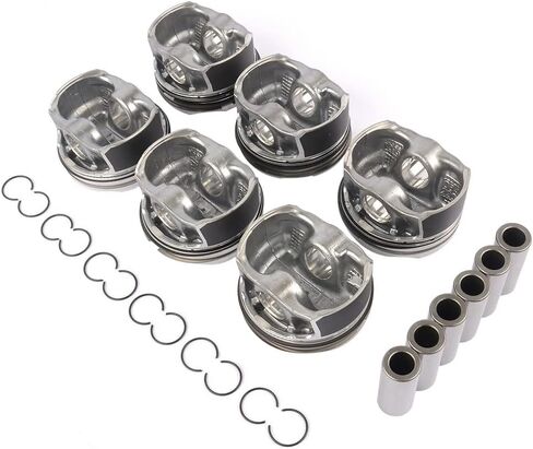 DEEGOOLY 11258619196 Engine Pistons Rings Set 6pcs STD Φ84mm Compatible with BMW F20 F21 F30 F10 X3 X4 X5 X6 N55B30 N55B30A Engine Aftermarket Parts Replace#11257610297 11257610298 11257589824 in Saudi Arabia