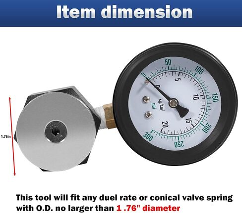 66835 Valve Spring Tester for 0-300 lbs./in Range Mini Valve Spring Pressure Tester in Saudi Arabia