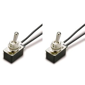 Gardner Bender GSW-110 Electrical Toggle Switch, SPST, ON-OFF, 20 A/125V AC, O Ring/Screw Terminal