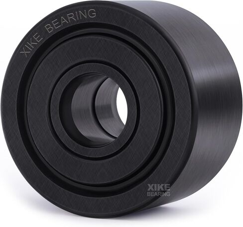 XIKE 1 Pcs CYR 1 3/4 S Double Rubber Seals Cam Yoke Roller Bearings 1-3/4"x1/2"x1-1/16", Equivalent RF 28 PP,NACV28XLL/3AS,Y56L,RBY1 3/4,YR 1 3/4 X and YCRS-28. in Saudi Arabia