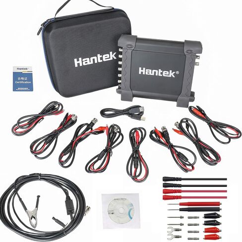 Hantek 1008C PC USB 8CH السيارات التشخيص ملتقط الذبذبات الرقمي/DAQ/مولد قابل للبرمجة in Kuwait