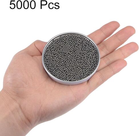 Uxcell 10000 قطعة 2 مم كرات تحمل من الفولاذ الكربوني G1000 دقيقة in Kuwait