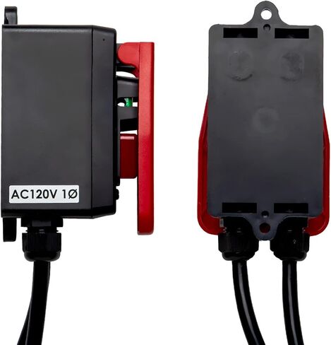 POWERTEC 71007 110 فولت إلى 220 فولت مفتاح مجداف للأدوات الكهربائية يناسب منشار الطاولة، طاولة التوجيه، مكبس الحفر، منشار المقعد، منشار الشريط in Saudi Arabia