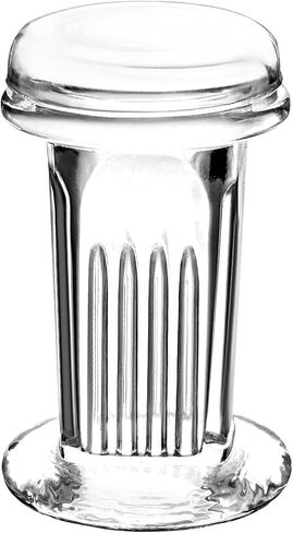 QWORK Coplin Staining Jar, 5 Slide Capacity 60 ml Glass Staining Tank in Saudi Arabia
