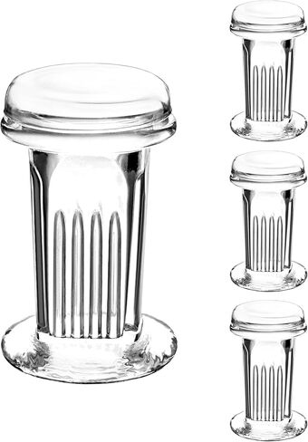 QWORK Coplin Staining Jar, 5 Slide Capacity 60 ml Glass Staining Tank in Saudi Arabia