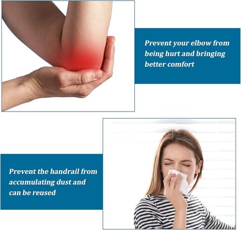 مكتب كرسي غطاء ذراع غطاء كرسي كرسي أغطية وسادة قابلة للتمدد، قابل للغسل حامي ذراع الكمبيوتر المرن أكمام مسند للمنزل المكتب الدوار (4 قطع، كبيرة) in Kuwait