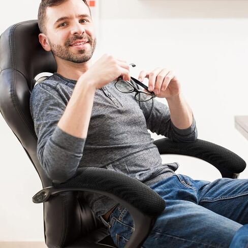 مكتب كرسي غطاء ذراع غطاء كرسي كرسي أغطية وسادة قابلة للتمدد، قابل للغسل حامي ذراع الكمبيوتر المرن أكمام مسند للمنزل المكتب الدوار (4 قطع، كبيرة) in Kuwait