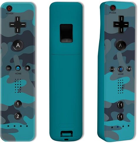 JYELUK Wii Controller 2 Pack,Wii Remote Controller Compatible with Nintendo Wii U and Wii,with Wrist Strap and Case,Camo in Saudi Arabia