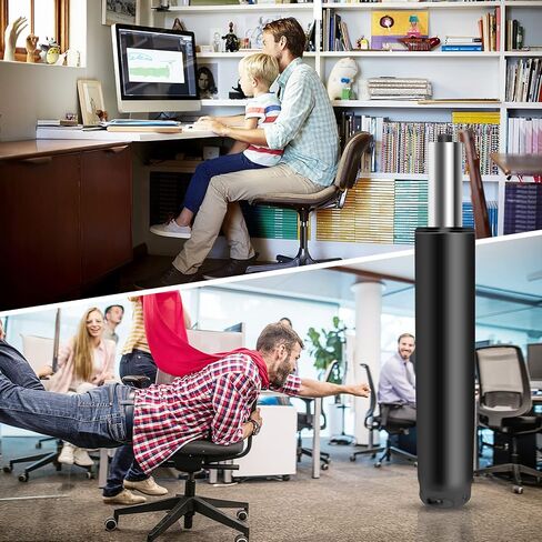 Omyoffice Adjustable Height Gas Lift Cylinder for Office Chairs, Universal Size, Heavy Duty, Gold in Kuwait