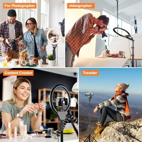 UBeesize 12'' Ring Light and Tripod Stand Bundle for Photography and Videography in Kuwait