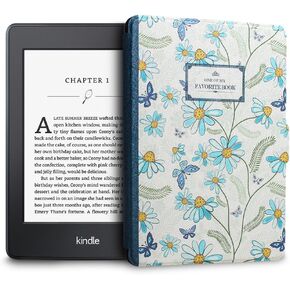 حافظة حماية WALNEW لجهاز Kindle Paperwhite مقاس 6 بوصات 2012-2017، خاصية النوم/الاستيقاظ التلقائي in Kuwait