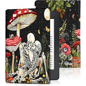Wazzasoft لحالة Kindle Paperwhite الجيل العاشر 2018 الإصدار 6 "للنساء الفتيات لطيف غطاء فوليو تصميم الأزياء جرلي Kawaii زهرة الأزهار المراهقين لKindle Paperwhite 2018 حالة 6 بوصة PQ94WIF in Saudi Arabia