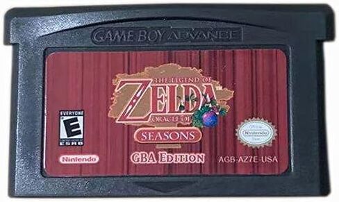 بطاقة خرطوشة ألعاب الفيديو The Legend of Zelda Oracle of Seasons 32 بت لإصدار Gameboy Game Card Us in Kuwait