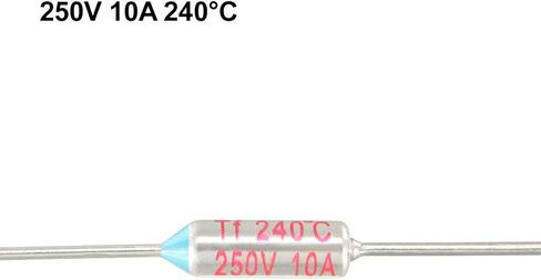 سورينج ماب فيوز حراري 250 فولت 10 امبير 240 درجة مئوية، 10 قطع in Kuwait