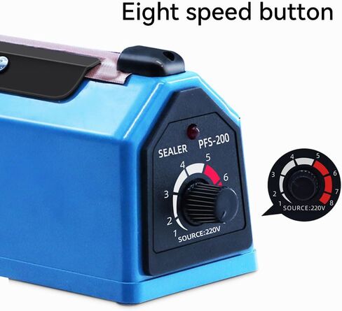 الة ختم اكياس البوليستر اليدوية 8 انش، الة ختم اكياس البوليستر شديدة التحمل مع مجموعة اصلاح in Kuwait