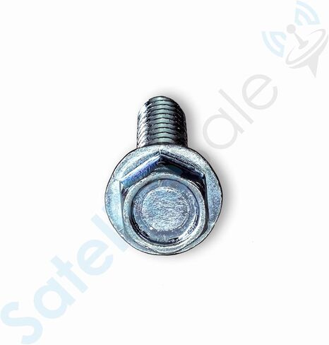 SatelliteSale Universal Roof Patch Kit 6X Zinc Plated Lag Bolts and 3X Mastic Pitch Pads in Saudi Arabia