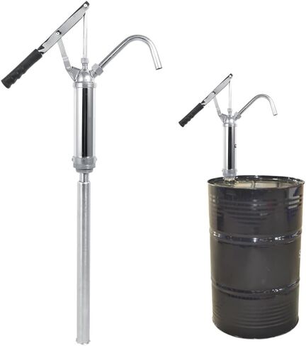 Heavy duty leverage action stainless steel barrel pump for efficient liquid transfer in Kuwait