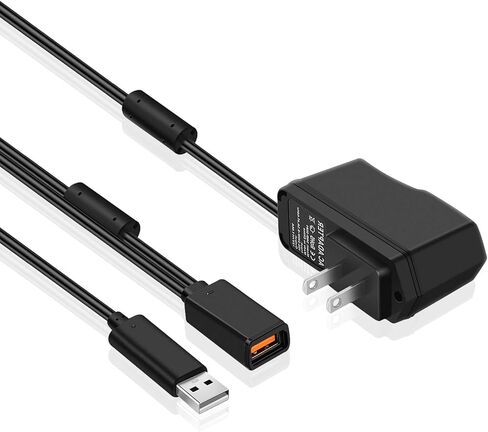 كابل سلك إمداد محول الطاقة TNP لـ Kinect - موصل محول طاقة USB AC بديل لنظام مستشعر الحركة Microsoft Xbox 360 Kinect in Saudi Arabia